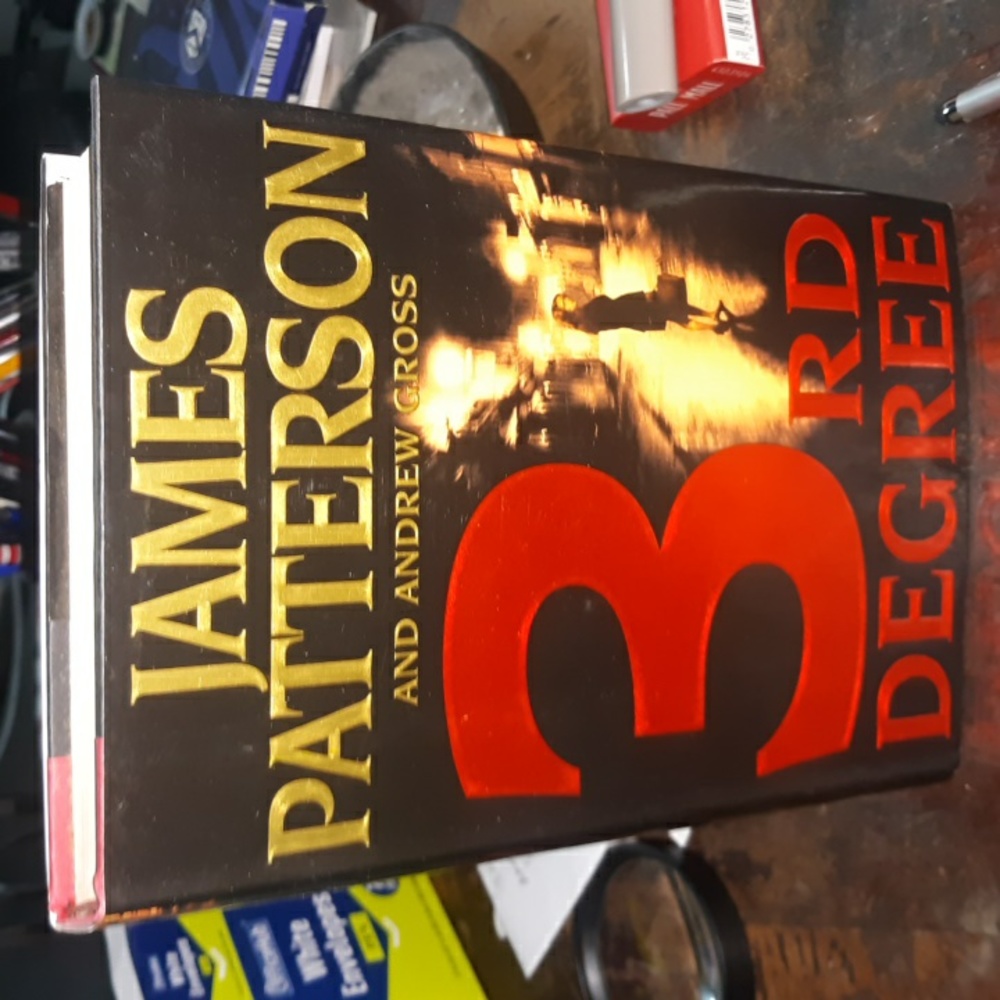 James Paterson/Andrew Gross "3RD DEGREE" Hardcover Book